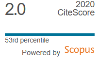 2.0 CiteScore rating by Scopus